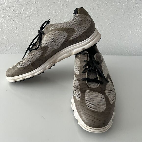 FOOTJOY FJ SUPERLITES XP Golf Shoes Men’s Size 10.5 M Soft Spike Gray 58025‎ - Picture 4 of 10